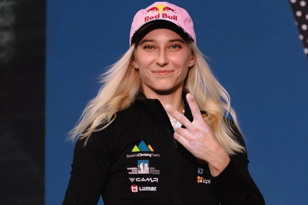 Janja Garnbret po dvojni zmagi v Innsbrucku