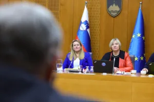 Poslanka Golobove Svobode izgubila živce in ljudi začela zmerjati s “črnuharji”. Koga je mislila?