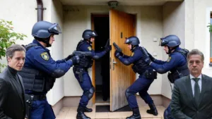 Policijski vdori v domove, vojska na meji, rekordno oboroževanje … ne Janšev fašizem, to je Golobov dvojni fašizem