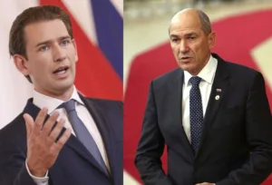 Je Sebastian Kurz pri Janezu Janši lobiral za izraelska kibernetska orodja?