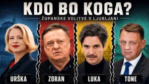 Anketa Mediane in Episcentra: Zorana Jankoviča 60 % volivcev noče več za župana! Ga bo odstavil Tone Rop skupaj z Urško?