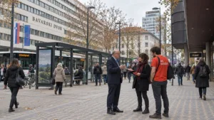 Vinko Gorenak sredi Ljubljane zaslišal aktivista v majici Mi socialisti: »Na obrazu so bile sledi znojenja«