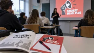 Ko se šolska delavnica o delavskih pravicah spremeni v politično kampanjo