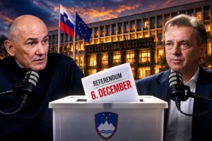 Koliko denarja so podjetniki pripravljeni vložiti v Janševo referendumsko zmago? Razkrivamo številko in zaupne pogovore iz obeh štabov (Safari Special)